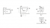 Kerasan 512511 TriBeCa bidet podwieszany VERDE MUSCHIO + WB9N